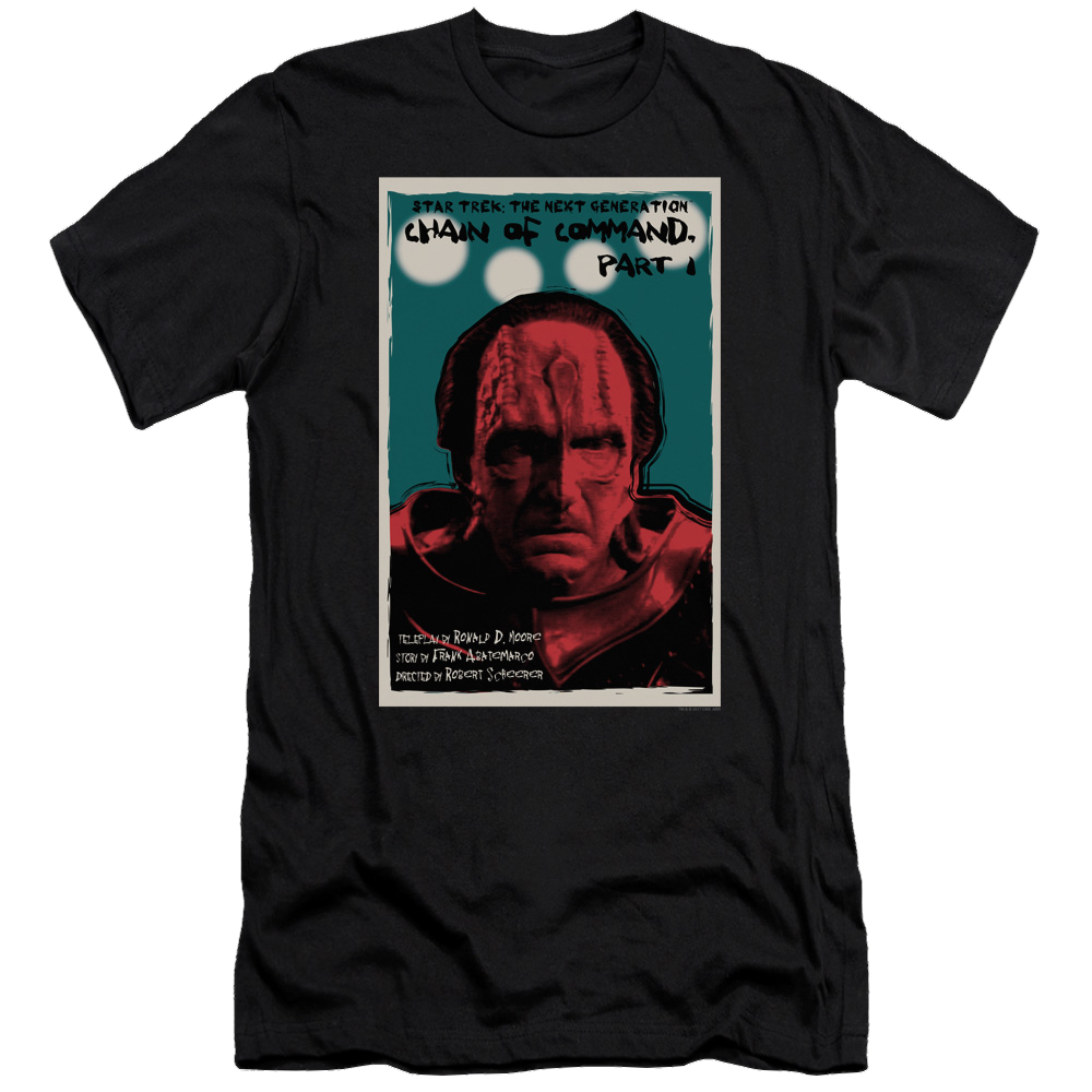 Star Trek The Next Generation Tng Season 6 Episode 10 - Men's Premium Slim Fit T-Shirt Men's Premium Slim Fit T-Shirt Star Trek