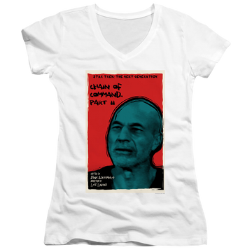 Star Trek The Next Generation Tng Season 6 Episode 11 - Juniors V-Neck T-Shirt Juniors V-Neck T-Shirt Star Trek