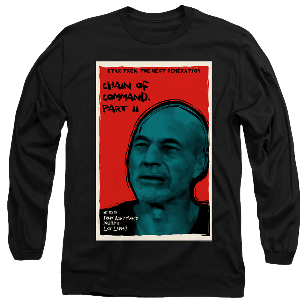 Star Trek The Next Generation Tng S6 Ep11 - Men's Long Sleeve T-Shirt Men's Long Sleeve T-Shirt Star Trek