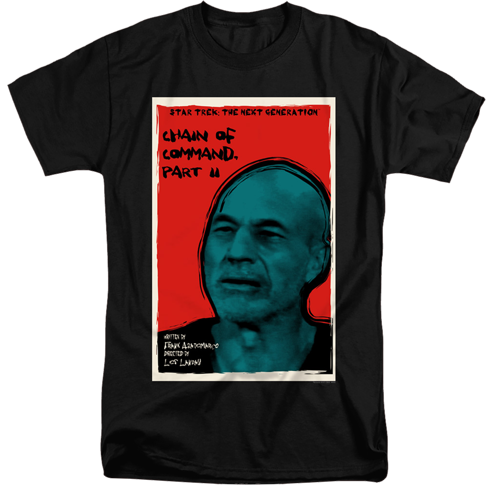 Star Trek The Next Generation Tng Season 6 Episode 11 - Men's Tall Fit T-Shirt Men's Tall Fit T-Shirt Star Trek