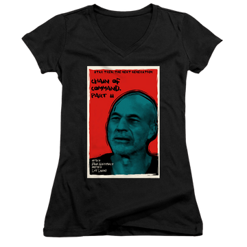 Star Trek The Next Generation Tng Season 6 Episode 11 - Juniors V-Neck T-Shirt Juniors V-Neck T-Shirt Star Trek