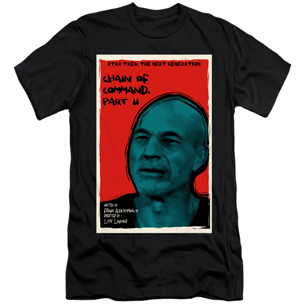 Star Trek The Next Generation Tng Season 6 Episode 11 - Men's Premium Slim Fit T-Shirt Men's Premium Slim Fit T-Shirt Star Trek