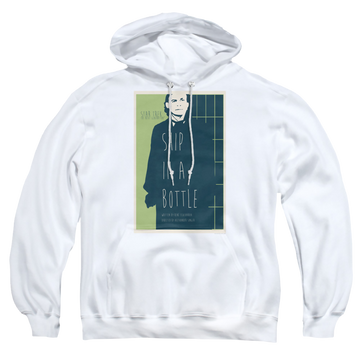 White pullover hoodie with Star Trek The Next Generation Tng Season 6 Episode 12 graphic