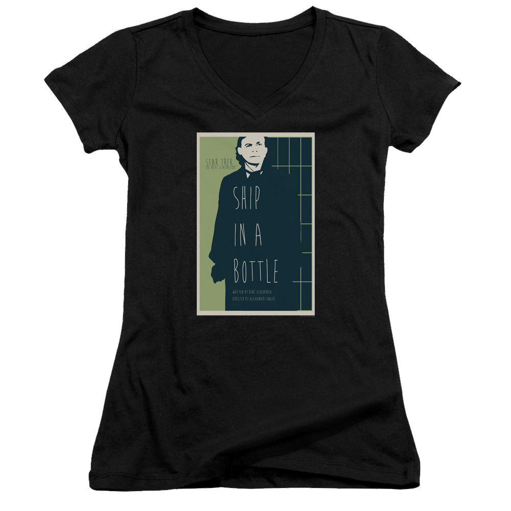 Star Trek The Next Generation Tng Season 6 Episode 12 - Juniors V-Neck T-Shirt Juniors V-Neck T-Shirt Star Trek