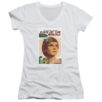 Star Trek The Next Generation Tng Season 6 Episode 14 - Juniors V-Neck T-Shirt Juniors V-Neck T-Shirt Star Trek