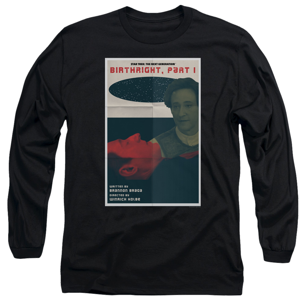Star Trek The Next Generation Tng S6 Ep16 - Men's Long Sleeve T-Shirt Men's Long Sleeve T-Shirt Star Trek