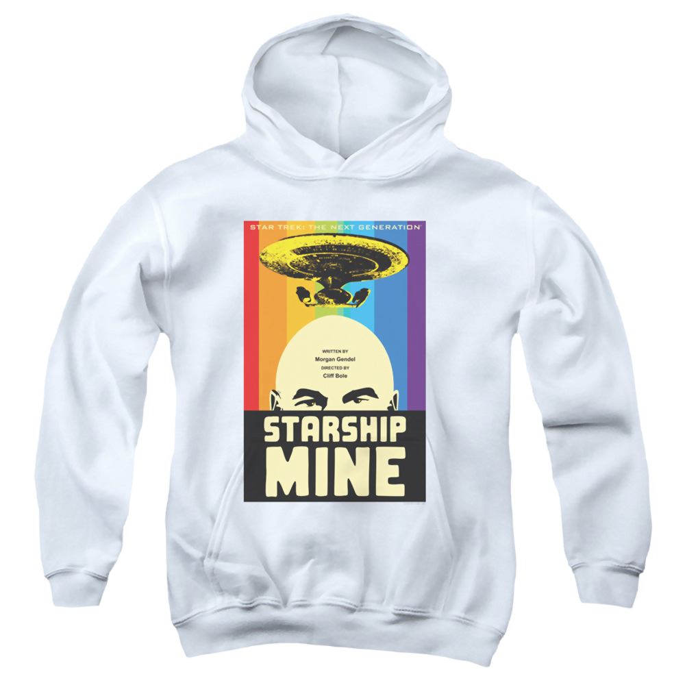 Star Trek The Next Generation Tng Season 6 Episode 18 - Youth Hoodie Youth Hoodie (Ages 8-12) Star Trek