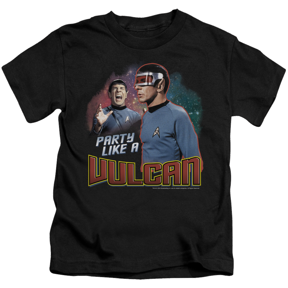 Star Trek Party Like A Vulcan Kid's T-Shirt (Ages 4-7) Kid's T-Shirt (Ages 4-7) Star Trek