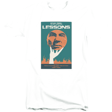 Black men's tall fit t-shirt with Star Trek Tng Season 6 Episode 19 graphic