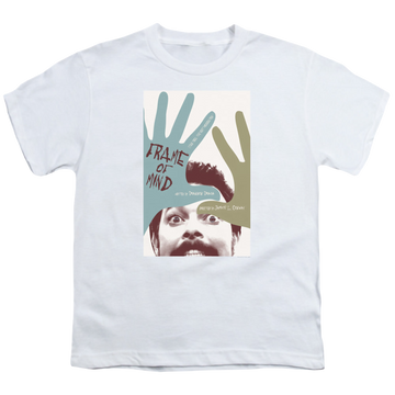 White youth t-shirt for ages 8 to 12 with Star Trek The Next Generation Tng Season 6 Episode 21 graphic