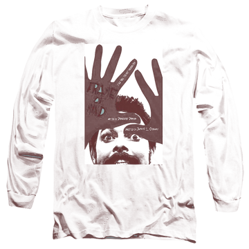 Black men's long sleeve t-shirt with Star Trek Tng Season 6 Episode 21 graphic