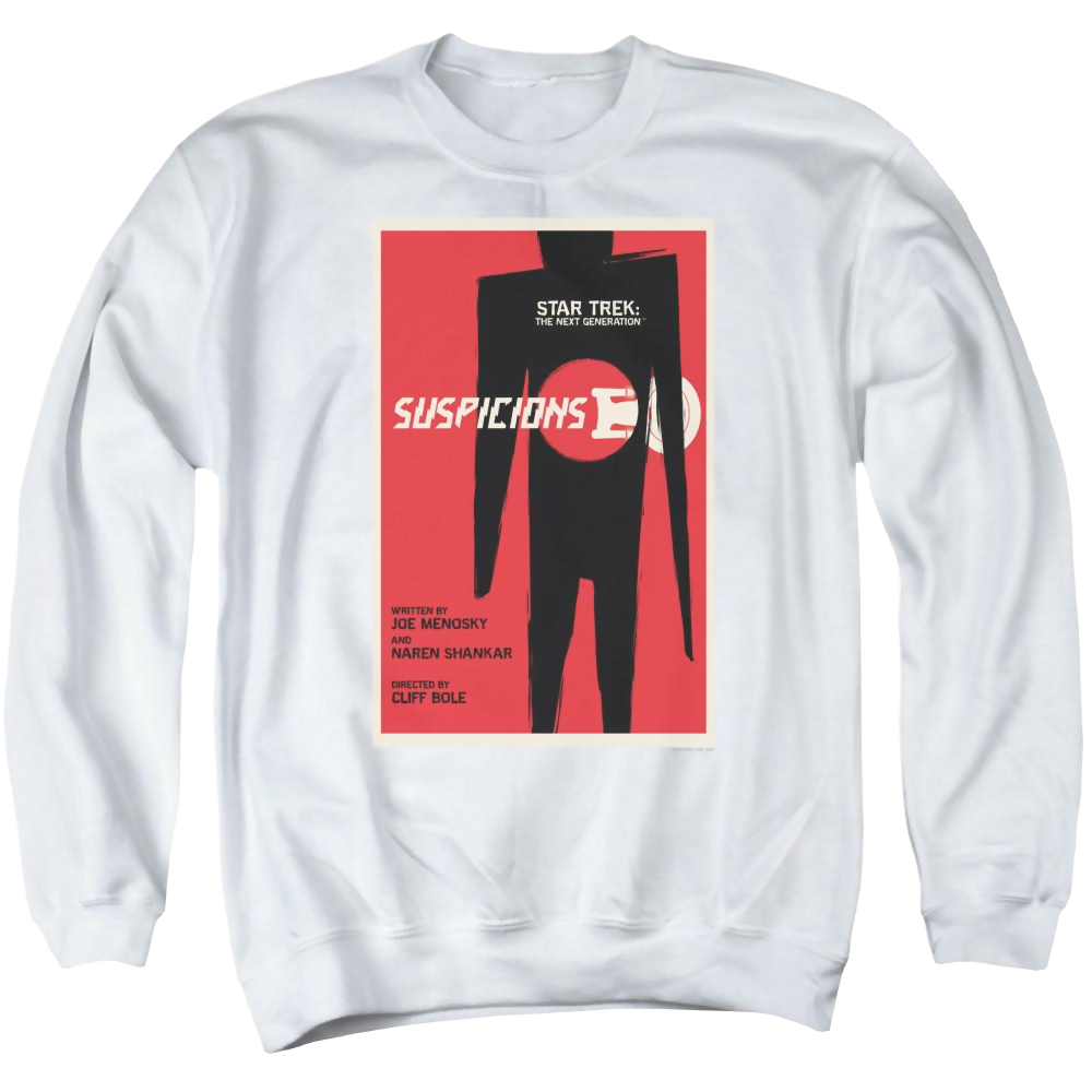 Star Trek Tng Season 6 Episode 22 Men's Crewneck Sweatshirt Men's Crewneck Sweatshirt Star Trek