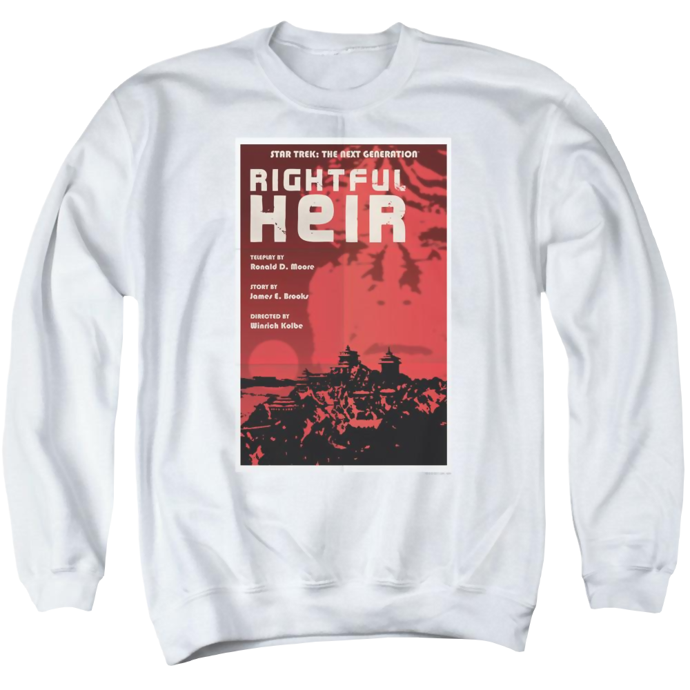 Star Trek Tng Season 6 Episode 23 Men's Crewneck Sweatshirt Men's Crewneck Sweatshirt Star Trek