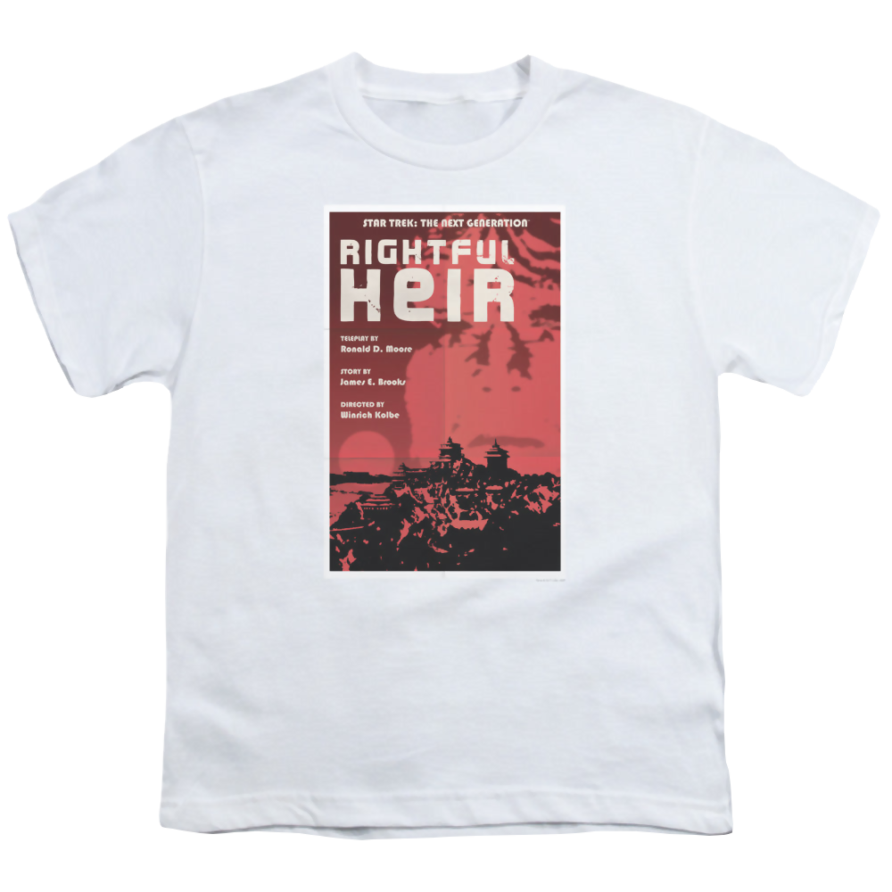 Star Trek The Next Generation Tng Season 6 Episode 23 - Youth T-Shirt Youth T-Shirt (Ages 8-12) Star Trek