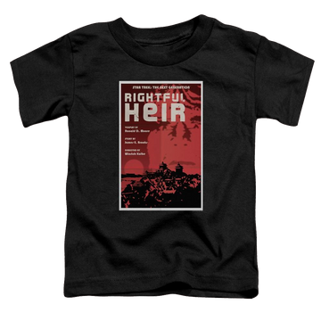 Black toddler t-shirt with Star Trek Tng Season 6 Episode 23 graphic