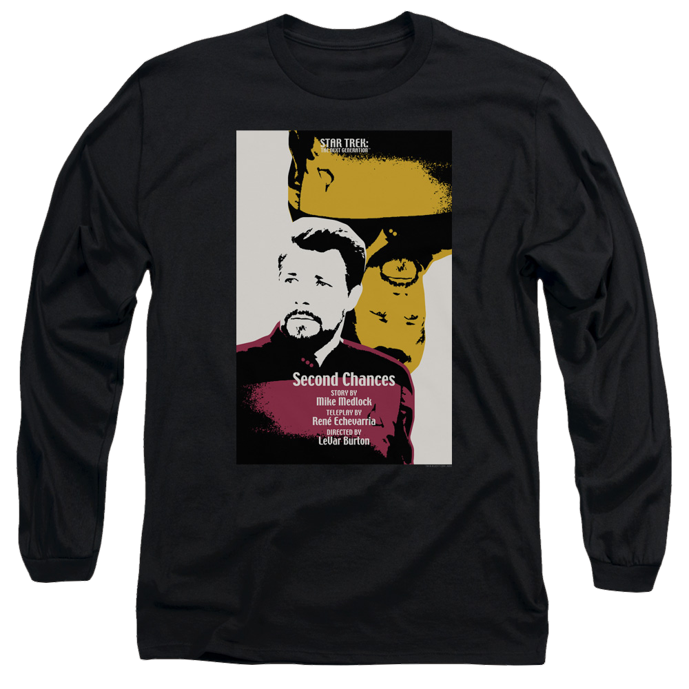 Star Trek The Next Generation Tng S6 Ep24 - Men's Long Sleeve T-Shirt Men's Long Sleeve T-Shirt Star Trek