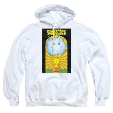 White pullover hoodie with Star Trek The Next Generation Tng Season 6 Episode 25 graphic