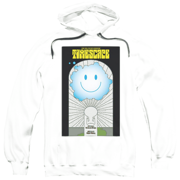 Black pullover hoodie with Star Trek Tng Season 6 Episode 25 graphic