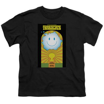 Black youth t-shirt for ages 8 to 12 with Star Trek The Next Generation Tng Season 6 Episode 25 graphic