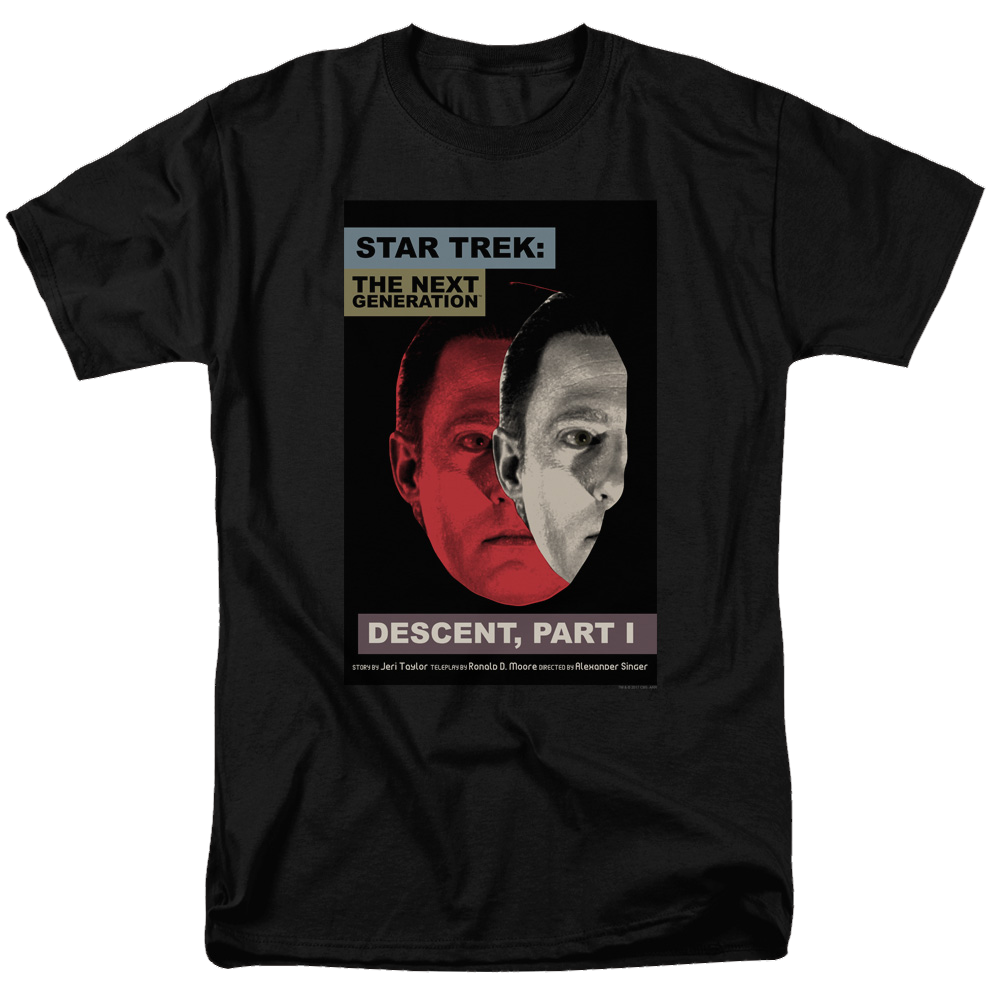 Star Trek The Next Generation Tng Season 6 Episode 26 - Men's Regular Fit T-Shirt Men's Regular Fit T-Shirt Star Trek