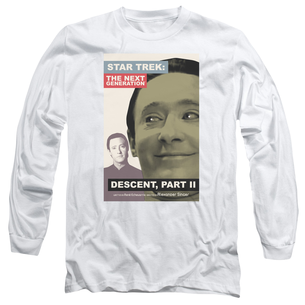 Star Trek The Next Generation Tng S7 Ep1 - Men's Long Sleeve T-Shirt Men's Long Sleeve T-Shirt Star Trek