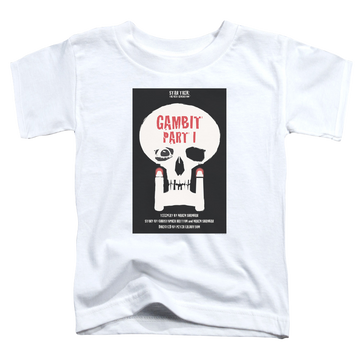 White toddler t-shirt with Star Trek The Next Generation Tng Season 7 Episode 4 graphic