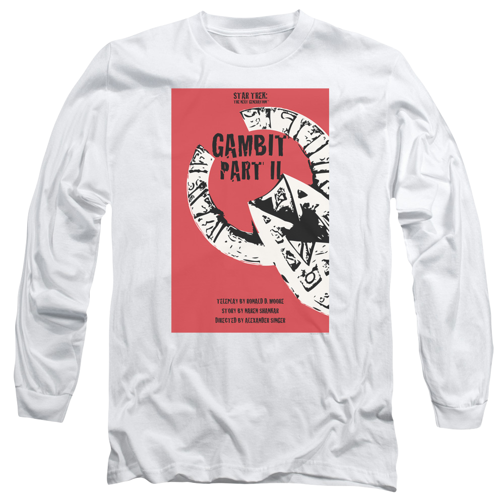 Star Trek The Next Generation Tng S7 Ep5 - Men's Long Sleeve T-Shirt Men's Long Sleeve T-Shirt Star Trek