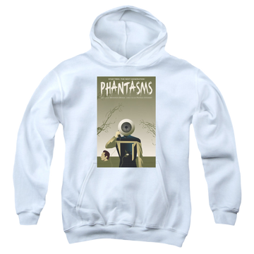 White youth hoodie for ages 8 to 12 with Star Trek The Next Generation Tng Season 7 Episode 6 graphic