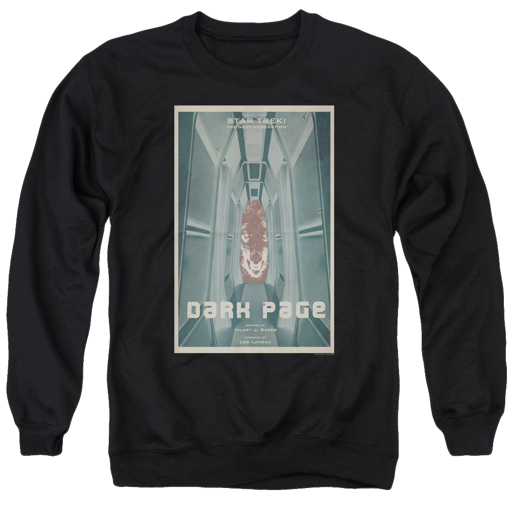 Star Trek The Next Generation Tng S7 Ep7 - Men's Crewneck Sweatshirt Men's Crewneck Sweatshirt Star Trek