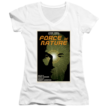 Star Trek The Next Generation Tng Season 7 Episode 9 - Juniors V-Neck T-Shirt Juniors V-Neck T-Shirt Star Trek