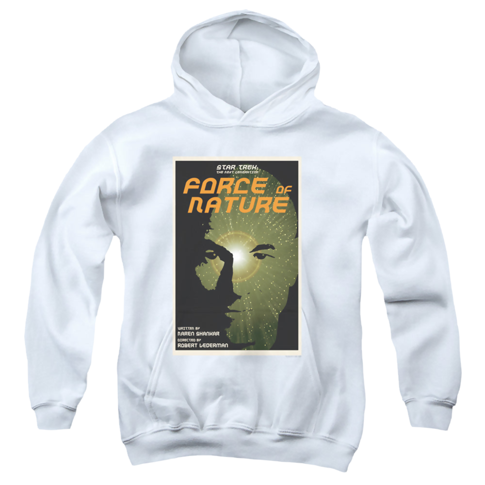 Star Trek The Next Generation Tng Season 7 Episode 9 - Youth Hoodie Youth Hoodie (Ages 8-12) Star Trek