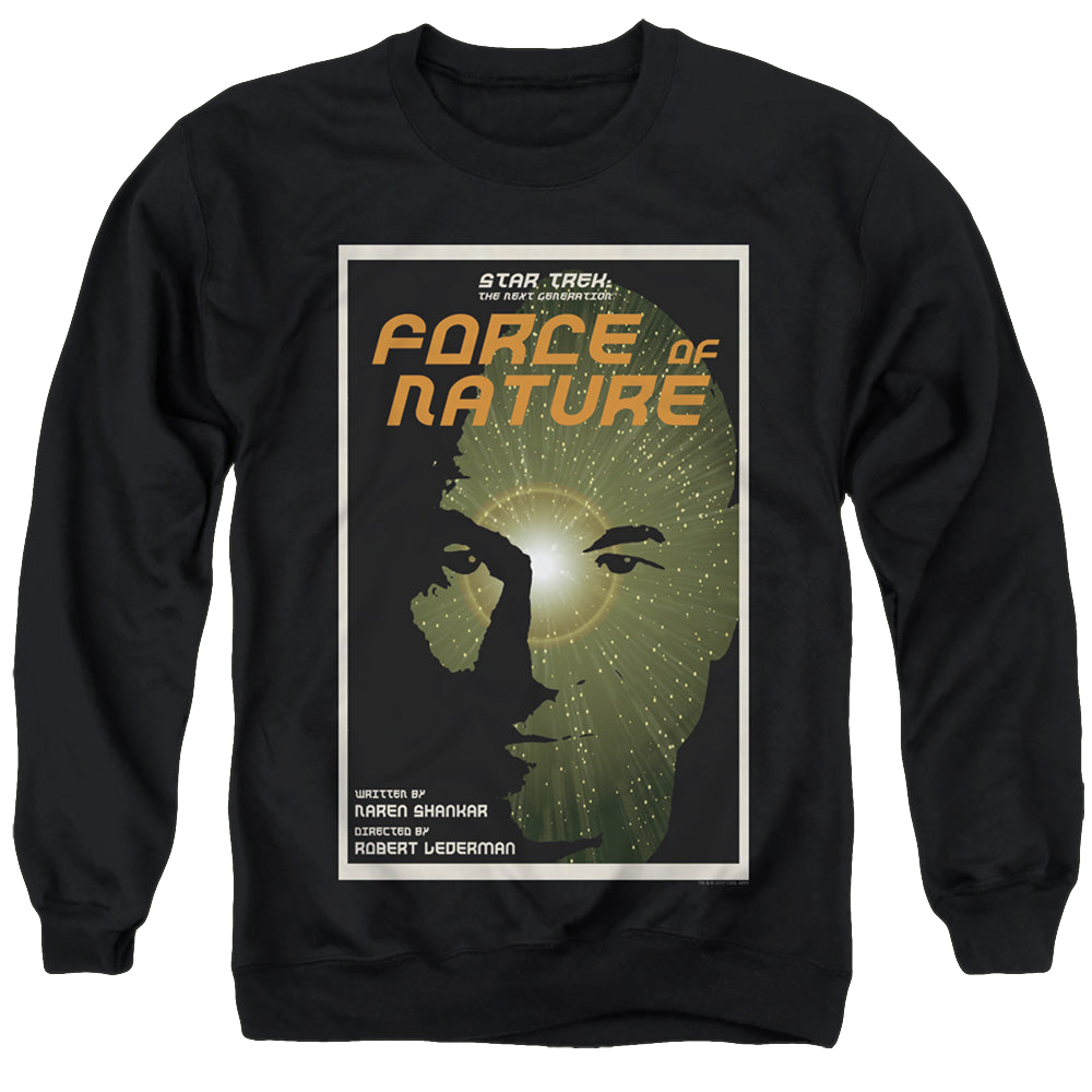 Star Trek The Next Generation Tng S7 Ep9 - Men's Crewneck Sweatshirt Men's Crewneck Sweatshirt Star Trek