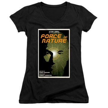 Star Trek The Next Generation Tng Season 7 Episode 9 - Juniors V-Neck T-Shirt Juniors V-Neck T-Shirt Star Trek