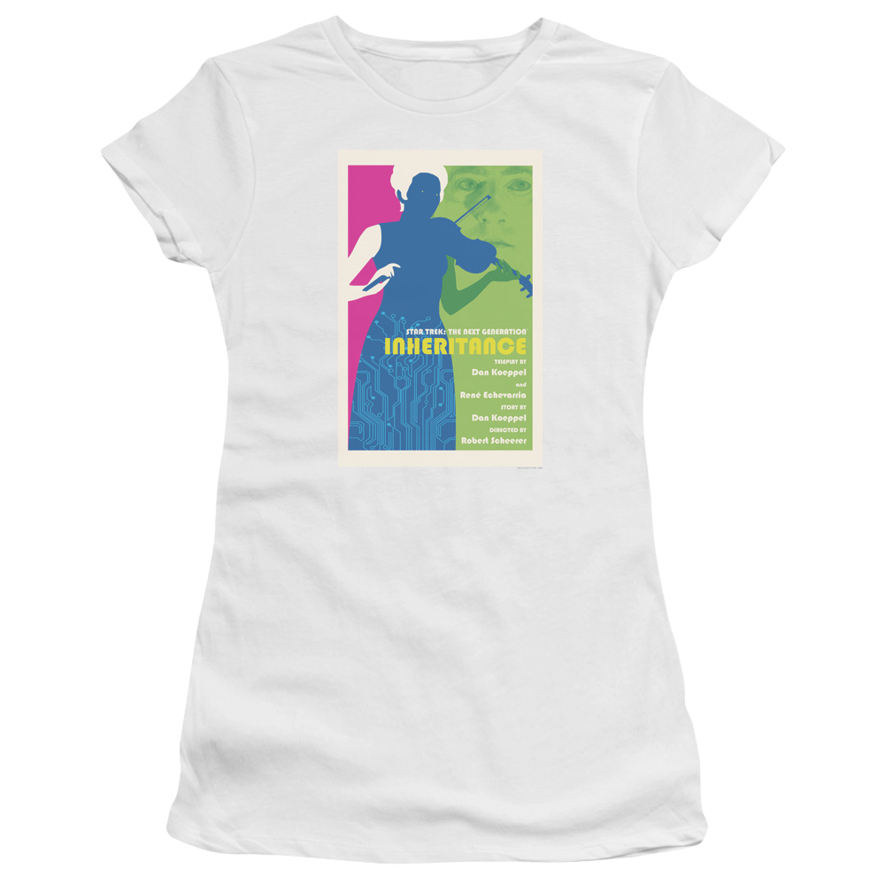 Star Trek The Next Generation Tng Season 7 Episode 10 - Juniors T-Shirt Juniors T-Shirt Star Trek