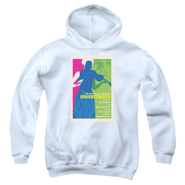 White youth hoodie for ages 8 to 12 with Star Trek The Next Generation Tng Season 7 Episode 10 graphic