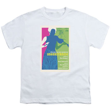 White youth t-shirt for ages 8 to 12 with Star Trek The Next Generation Tng Season 7 Episode 10 graphic