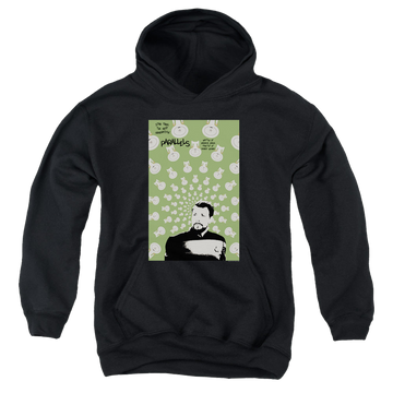 Black youth hoodie for ages 8 to 12 with Star Trek The Next Generation Tng Season 7 Episode 11 graphic