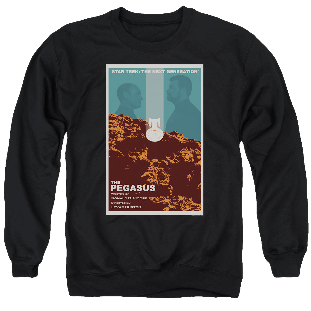 Star Trek The Next Generation Tng S7 Ep12 - Men's Crewneck Sweatshirt Men's Crewneck Sweatshirt Star Trek