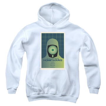 White youth hoodie for ages 8 to 12 with Star Trek The Next Generation Tng Season 7 Episode 13 graphic