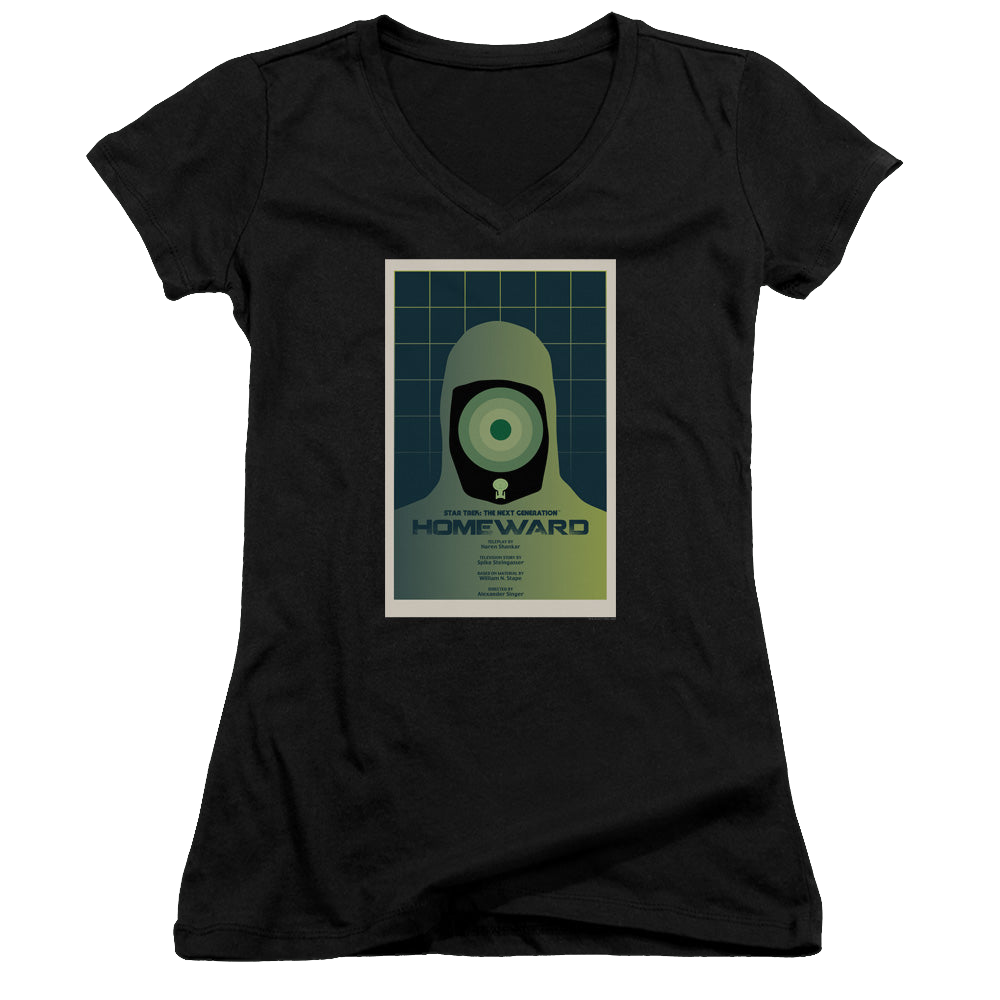 Star Trek The Next Generation Tng Season 7 Episode 13 - Juniors V-Neck T-Shirt Juniors V-Neck T-Shirt Star Trek