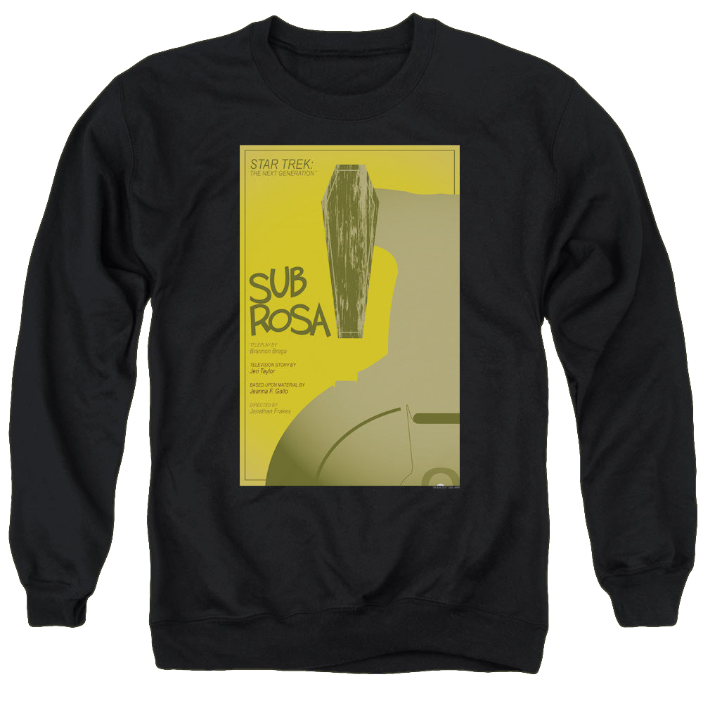 Star Trek The Next Generation Tng S7 Ep14 - Men's Crewneck Sweatshirt Men's Crewneck Sweatshirt Star Trek