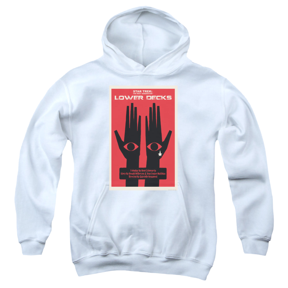 Star Trek The Next Generation Tng Season 7 Episode 15 - Youth Hoodie Youth Hoodie (Ages 8-12) Star Trek