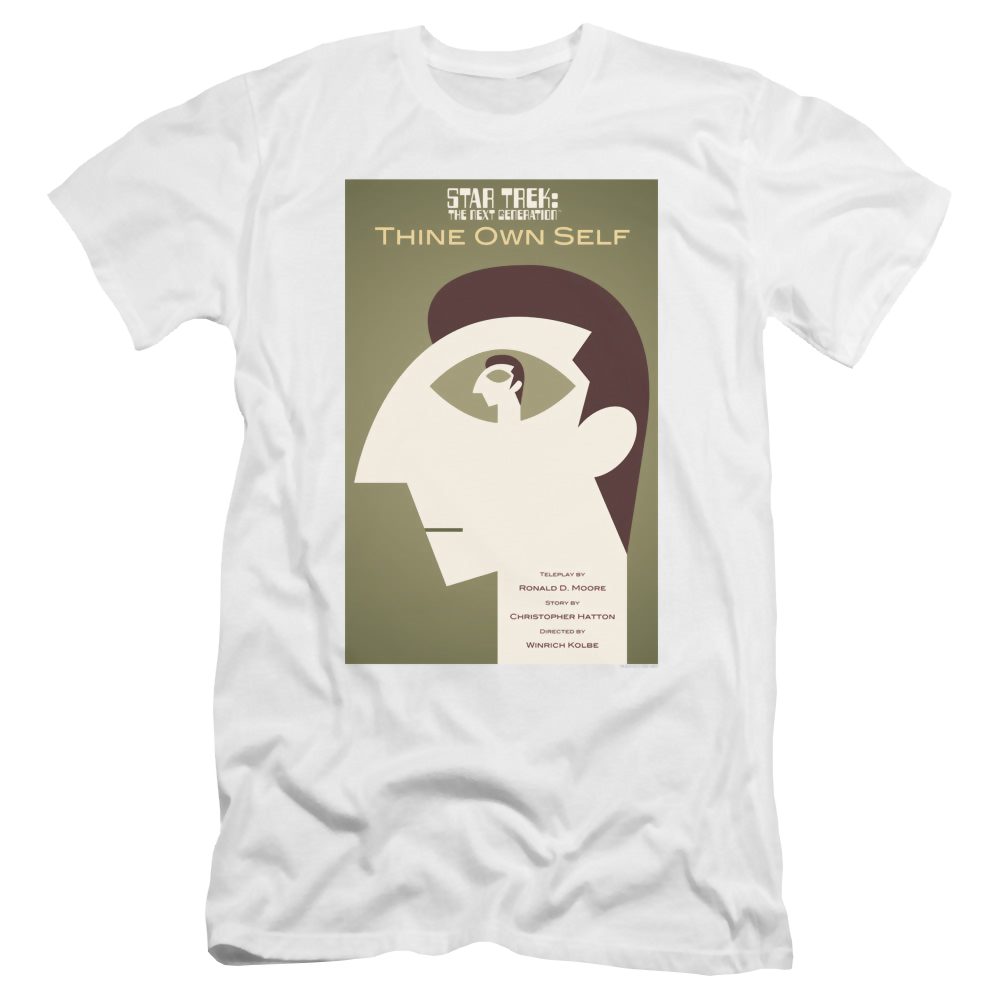 Star Trek The Next Generation Tng Season 7 Episode 16 - Men's Premium Slim Fit T-Shirt Men's Premium Slim Fit T-Shirt Star Trek