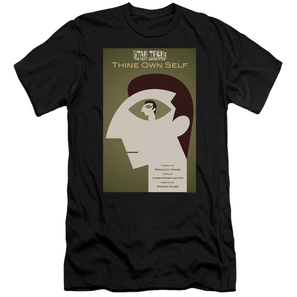 Star Trek The Next Generation Tng Season 7 Episode 16 - Men's Premium Slim Fit T-Shirt Men's Premium Slim Fit T-Shirt Star Trek