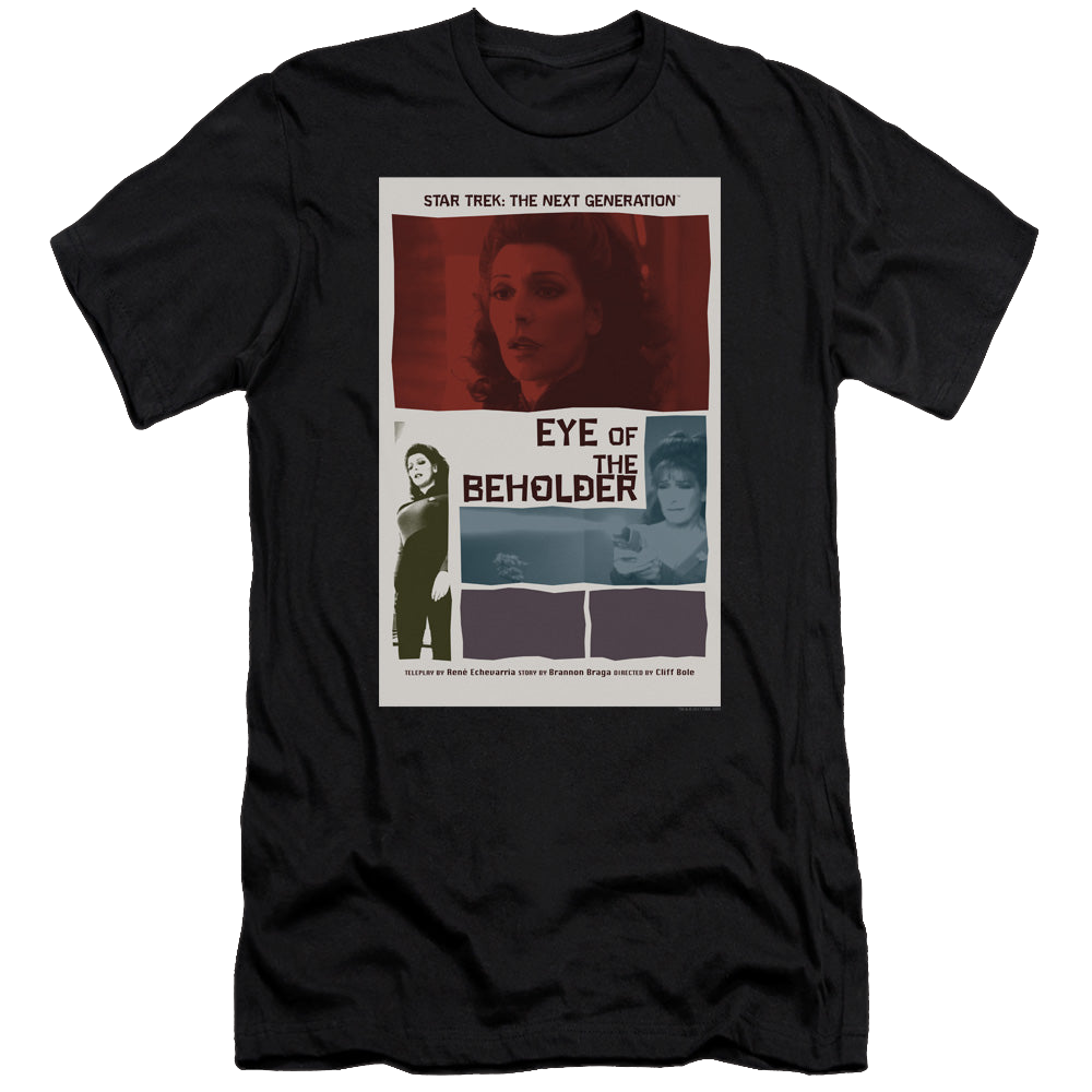 Star Trek The Next Generation Tng Season 7 Episode 18 - Men's Premium Slim Fit T-Shirt Men's Premium Slim Fit T-Shirt Star Trek