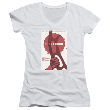 Star Trek The Next Generation Tng Season 7 Episode 21 - Juniors V-Neck T-Shirt Juniors V-Neck T-Shirt Star Trek