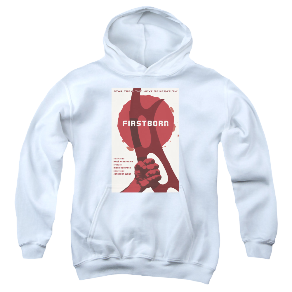 Star Trek The Next Generation Tng Season 7 Episode 21 - Youth Hoodie Youth Hoodie (Ages 8-12) Star Trek