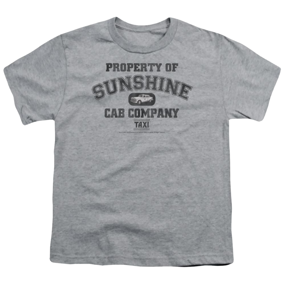 Taxi PROPERTY OF SUNSHINE CAB - Youth T-Shirt Youth T-Shirt (Ages 8-12) Taxi