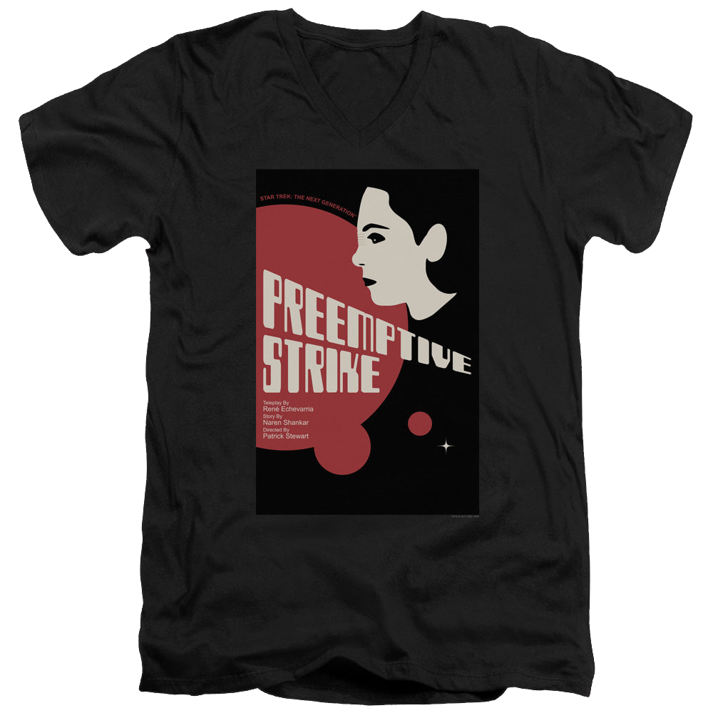 Star Trek The Next Generation Tng Season 7 Episode 24 - Men's V-Neck T-Shirt Men's V-Neck T-Shirt Star Trek