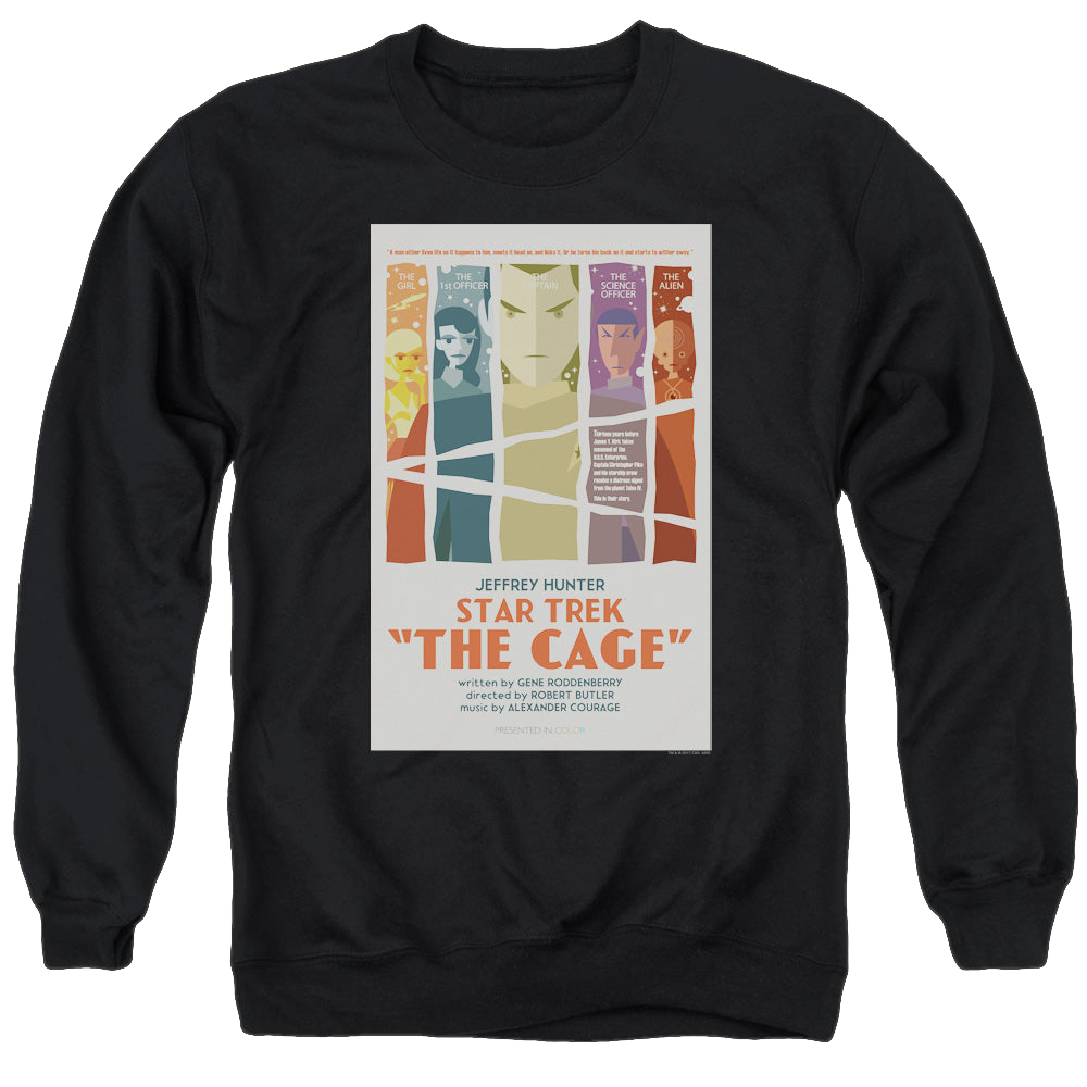 Star Trek The Original Series Tos Episode 80 - Men's Crewneck Sweatshirt Men's Crewneck Sweatshirt Star Trek